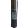 Aquaverve Fahrenheit Model Commercial Room Temp/Cold Bottled Water Cooler - Black W/ Blue Trim