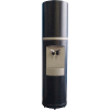 Aquaverve Fahrenheit Model Commercial Room Temp/Cold Bottled Water Cooler - Black W/ Grey Trim