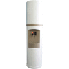 Aquaverve Fahrenheit Model Commercial Hot/Cold Bottled Water Cooler Dispenser - White W/ Grey Trim