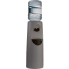 Aquaverve Koncept Model Commercial Hot/Cold Bottled Water Cooler Dispenser - Grey W/Black Trim