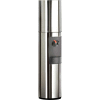 Aquaverve S2 Model Polished Stainless Steel Commercial Hot/Cold Bottled Water Cooler Dispenser