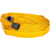 Armored Textiles N56H175FX4100N JAFX4 4 Ply Fire Hose, 1-3/4" X 100 Ft, 330 PSI, Yellow