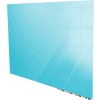 Ghent® Aria 6'W x 4'H Magnetic Glass White Board - Blue