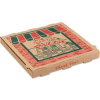 Arvco Corrugated Pizza Boxes, 16"Wx 16"Dx 1-3/4"H, Kraft, 50/Carton