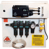 Air Systems International 30 CFM Grade-D Breathing Air Panel, 2 Outlets, Hansen Fitting, BB30-COPM