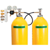 Air Systems International 2-Cylinder Breathing Air Cascade Assembly, 4500 PSI, Hansen, CBA2-347NB