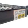 Data Strip for Nexel Style Shelf Ticket Holder 45" x 1.25"H Black - Pkg Qty 50