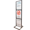 Poster Stands Sign Holder 22"W x 28"H Black