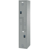 ASI Storage Double Tier 2 Door Traditional Plastic Locker, 15"Wx18"Dx72"H, Burgundy, Assembled