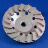 Edmar Abrasive Company 00866B Segmented Turbo Cup Grinding Wheel 4-1/2" x 5/8"-11 Diamond