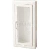 Activar Inc. Steel Fire Extinguisher Cabinet, Full Acrylic Window, Semi-Recessed