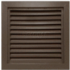 Steel Door Louver 800A12460B, Inverted "Y" Blades, 50% Free Area, 24" X 60", Bronze