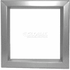 Louver & Steel Beveled Vision Lite VLFEZ2432G, 24" X 32", Gray Primered