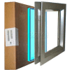 Complete PAK VSL 1212B TEMP PAK, Includes Low Profile 12" X 12" & Tempered Glass