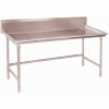 Advance Tabco BSR-72 16 Gauge Sorting Table 304 Stainless Steel - 10-1/2" Backsplash 72"W x 30"D