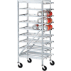 Advance Tabco CR10-162M-X, Full Size Can Rack, 162 (#10 Cans). 216 (#5 Cans)