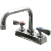 6" Extended Spout Deck Mounted Faucet, 4" O.C.