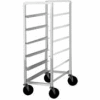 Advance Tabco PL6-12, Mobile Platter Rack, 6 Platters, Half Size