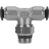 AIGNEP Swivel Branch Tee 50210N-14-1/2, 14mm Tube x 1/2" Swift-Fit Universal Thread - Pkg Qty 3