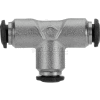 AIGNEP Union Tee 50230N-3, 3mm Tube x Thread - Pkg Qty 5