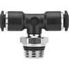 AIGNEP Swivel Branch Tee, 55210-14-1/2, 14mm Tube x 1/2" Swift-Fit, Composite Body - Pkg Qty 10