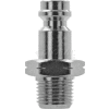 AIGNEP 1/4" AC Plug x 3/8" Male NPTF, 80211-06 - Pkg Qty 5