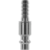 AIGNEP 1/4" Industrial Plug x 1/2" Hose Barb, 80223-08 - Pkg Qty 10