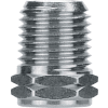 AIGNEP Reducer, 82280N-06-02, 3/8" Male NPTF x 1/8" NPTF Female Thread, Nickel Plated Brass - Pkg Qty 10