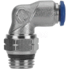 AIGNEP Swivel Elbow 87110-04-04, 1/4" Tube x 1/4" Swift-Fit Universal Thread - Pkg Qty 10