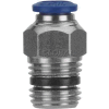 AIGNEP Straight Male 88020-02-32, 1/8" Tube x 10-32 UNF Thread - Pkg Qty 10