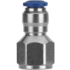 AIGNEP Straight Female 88030-04-04, , 1/4" Tube x 1/4" NPTF - Pkg Qty 5
