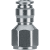 AIGNEP Straight Female, 89030-53-04, 5/32" Tube x 1/4"NPTF Female Thread, Metallic Collet - Pkg Qty 10