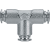 AIGNEP Union Tee, 89230-02, 1/8" Tube, Metallic Collet - Pkg Qty 10