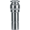 AIGNEP Push To Connect Tube Reducer, 89700-04-02, 1/4" Stem x 1/8" Push To Connect Tube - Pkg Qty 5