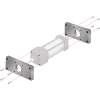 Aignep USA MF1/MF2 Flow Mount Kit 6" Bore NFPA Cylinder