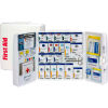 First Aid Only 1000-FAE-0103 Plastic SmartCompliance First Aid Cabinet With Medications, 50 Person