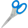Westcott® Soft Handle Scissors with Microban® Protection, 8"L Straight, Blue