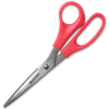 Westcott® All Purpose Value Scissors, 8"L Pointed, Red