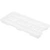 Araven 00243 - Drain Tray, HDPE, 1/4 Size, White - Pkg Qty 24