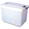 Araven 01890 - Food-Bac Transport Container W/Lid, HDPE, 95.1 Qt., W/ Wheels, White - Pkg Qty 4