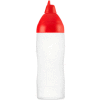 Araven 05554 - Sauce Dispenser, Non-Drip, LDPE, 0.3 Qt., Translucent & Yellow - Pkg Qty 16