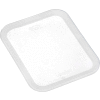 Araven 91816 - Lid, Airtight, Silicone, 2/3 Size, Transparent - Pkg Qty 6