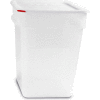 Araven 91866 - Food Storage Container W/Lid, Polycarbonate, 23.2 Qt., Colorclip®, Transparent - Pkg Qty 6
