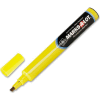 Marks-A-Lot Large Chisel Tip Permanent Marker, Yellow Ink