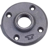 Anvil G1190 1-1/4 In. Black Di Floor Flange