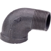Anvil 1 In. Extra Heavy Black Malleable 90 Street Elbow