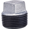 Anvil 1-1/4 Galv Ci Solid Sq Head Plug