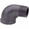 3/4 In. Black Malleable Street 90 Degree Elbow 150 PSI Lead Free