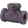 1/2 In. Black Malleable Tee 150 PSI Lead Free