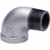 1 In Galvanized Malleable 90 Degree Street Elbow 150 PSI Lead Free